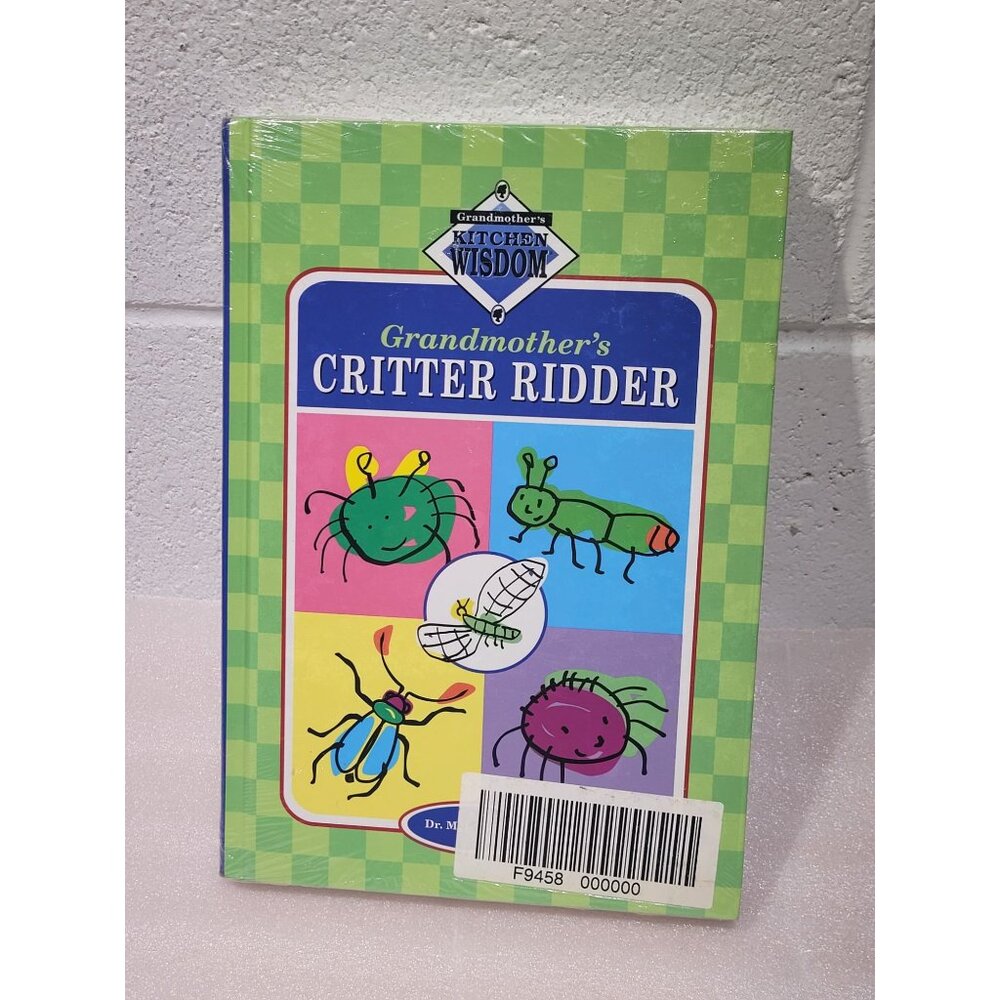 New Sealed Grandmother's Critter Ridder Book Dr Myles H Bader Natural No Chem